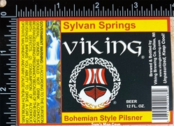Viking Sylvan Springs Pilsner Label