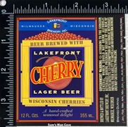 Lakefront Brewery Lakefront Cherry Label