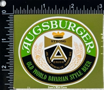 Augsburger Beer Label
