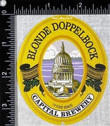 Capital Brewery Blonde Doppelbock Label