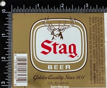 Stag Beer Label