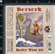 Viking Berserk Barley Wine Ale Label