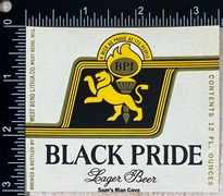 Black Pride Beer Label