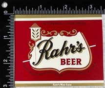 Rahr's Beer Label