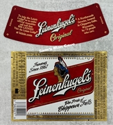 Leinenkugel's Beer Label with neck