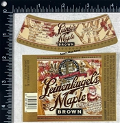 Leinenkugel's Maple Brown Beer Label with neck