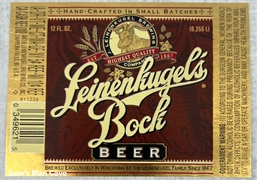 Leinenkugel's Bock Beer Label