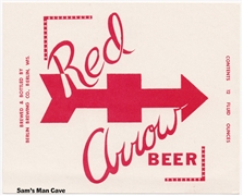 Red Arrow Beer Label