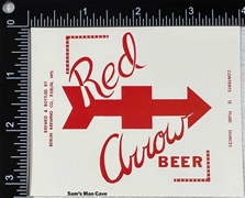 Red Arrow Beer Label