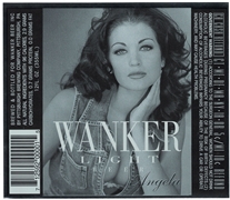Wanker Light Angela Beer Label