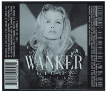 Wanker Light Heather Beer Label