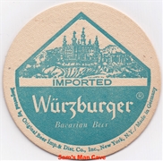 Wurzburger Beer Coaster