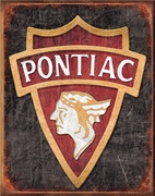 Pontiac Tin Sign