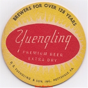 Yuengling Over 128 Years Beer Coaster