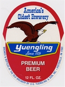 Yuengling Premium Beer Label