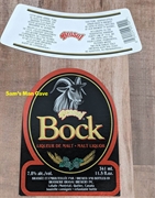Brasal Bock Beer Label