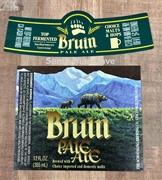 Bruin Pale Ale Beer Label