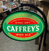 Caffrey's Double Sided Pub Sign