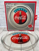 Always Coca-Cola Glass Platter Tray