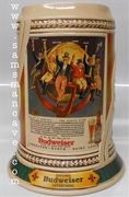 Historic Budweiser Advertising Series Stein & Tin III