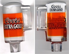 Coors Extra Gold Mug Tap