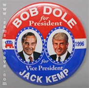 1996 Dole Kemp Pin