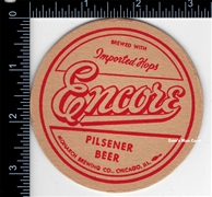 Encore Pilsener Beer Coaster
