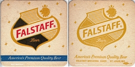 Falstaff Beer Coaster