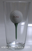 Fore Golf Pint Glass