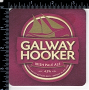 Galway Hooker Beer Coaster
