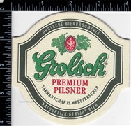 Grolsch Beer Coaster - USED