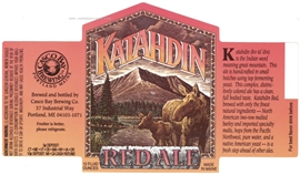 Katahdin Red Ale Label