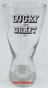 Lucky Light Draft Beer Glass