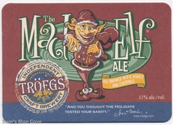 Mad Elf Beer Coaster
