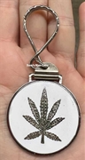 Marijuana Keychain