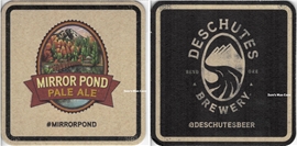 Deschutes Mirror Pond Pale Ale Coaster