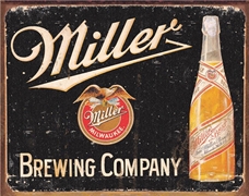 Miller Brewing Vintage Metal Sign