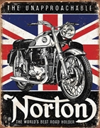 Norton Best Road Holder Metal Sign