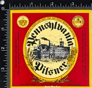 Pennsylvania Pilsner Beer Label