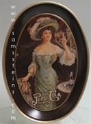 Pepsi Cola Gibson Girl Tip Tray