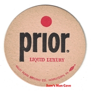 Prior Liquid Luxury Beer Coaster