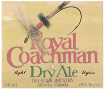 Royal Coachman Dry Ale Biere Beer Label