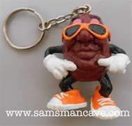 California Raisin Sunglasses Keychain