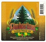 Timberline Lemon Wheat Ale Label