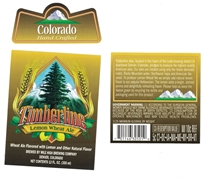 Timberline Lemon Wheat Ale Label