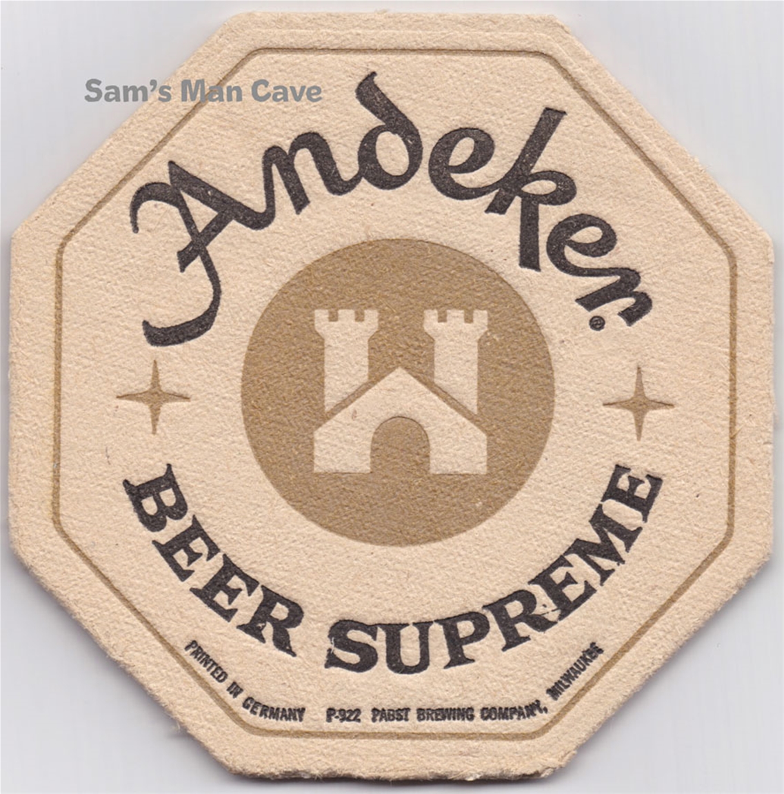 Andeker Beer Coaster