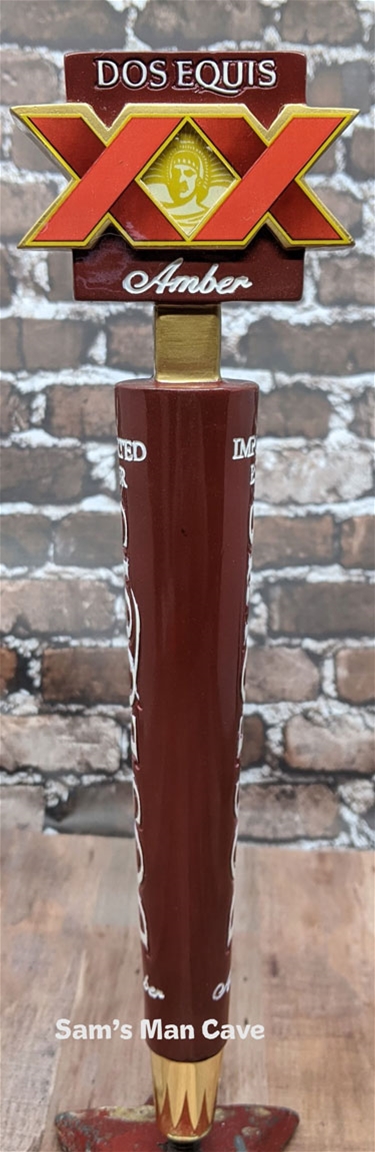 Dos Equis Amber Lager Tap Handle