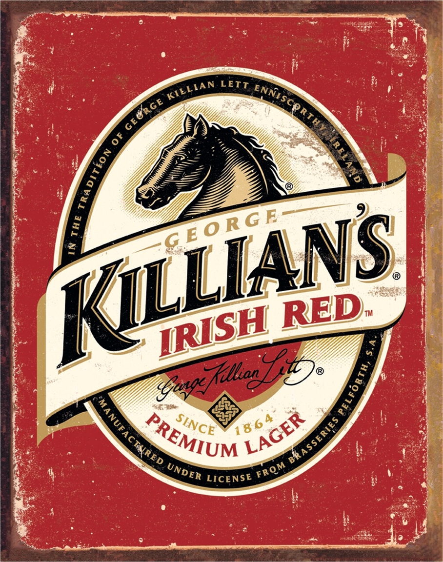 Killian's Logo Tin Sign