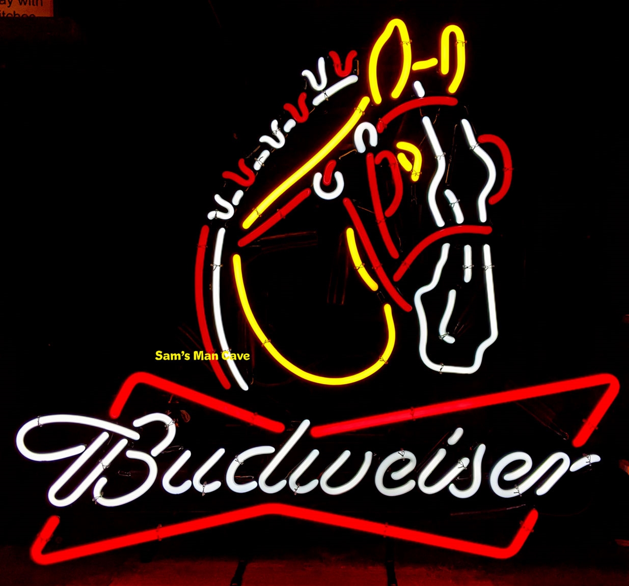 Budweiser Clydesdales Neon