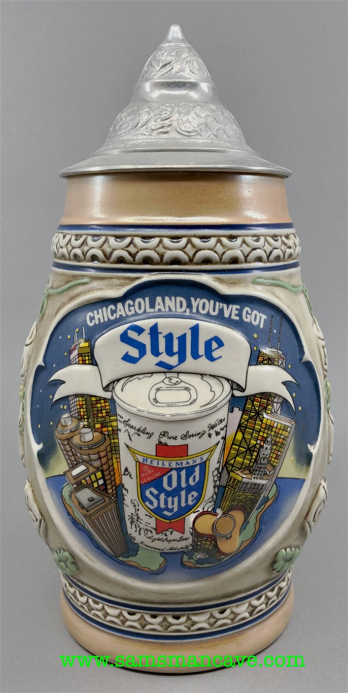 1983 Old Style Beer Stein